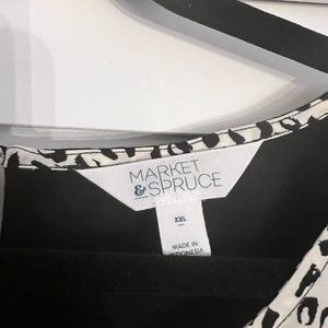 Kiana Mixed Material Blouse